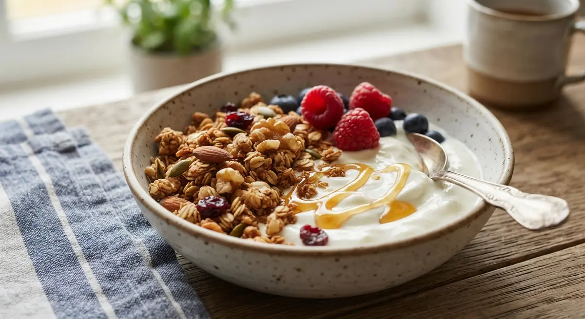 Yogurt with Granola Snack